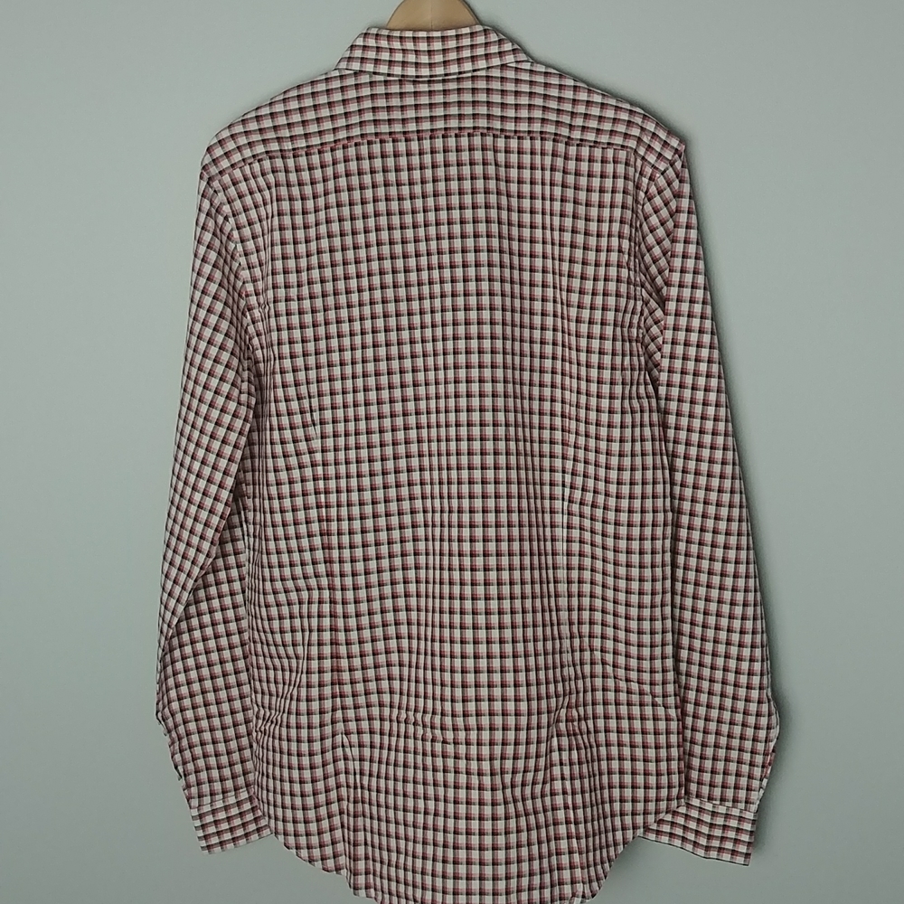Express Fitted Plaid Shirt - Picture 6 of 9